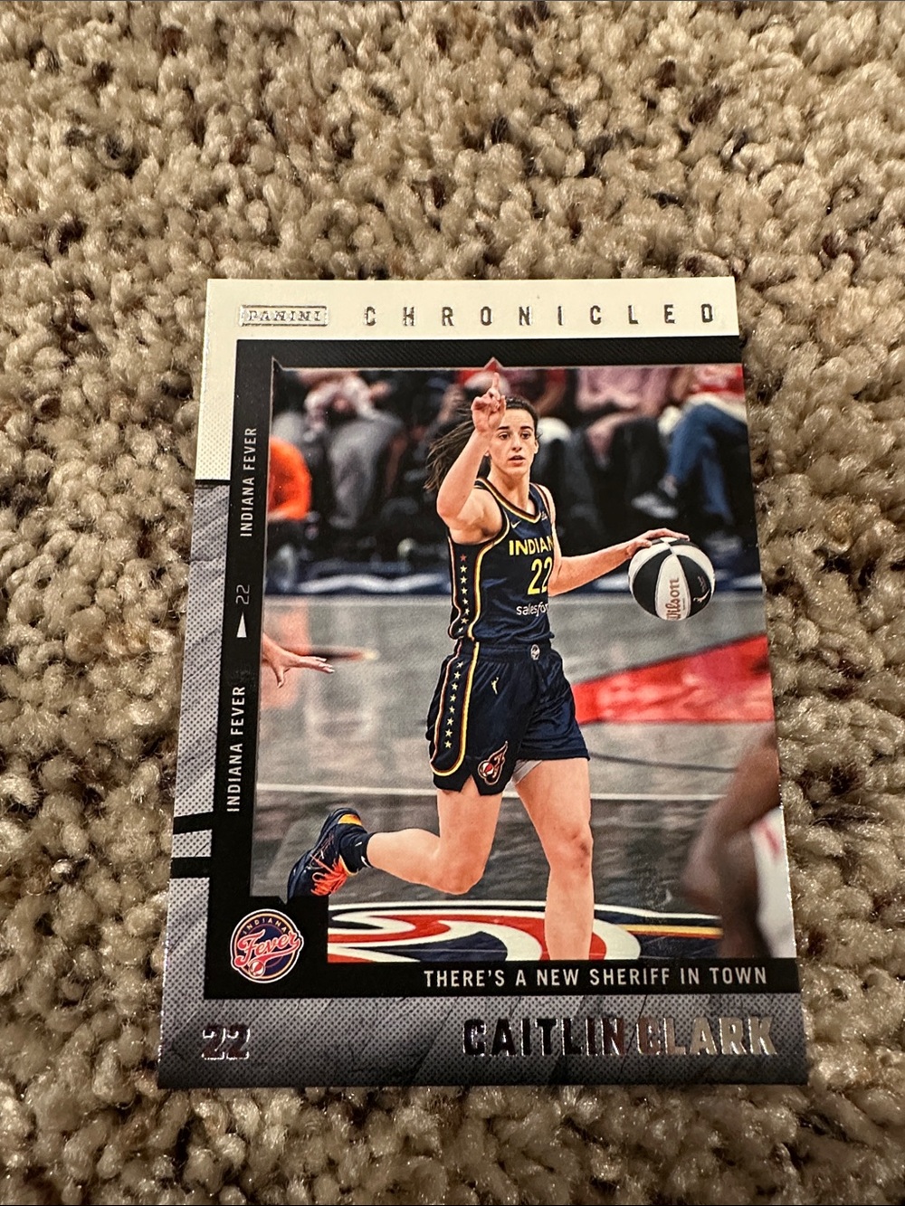 Panini Chronicled Caitlin Clark Basketball Trading Card - #49